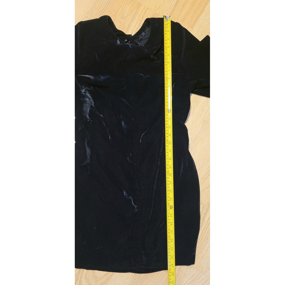 Free People Chelsea Open Back Velvet Mini Dress - Picture 7 of 8